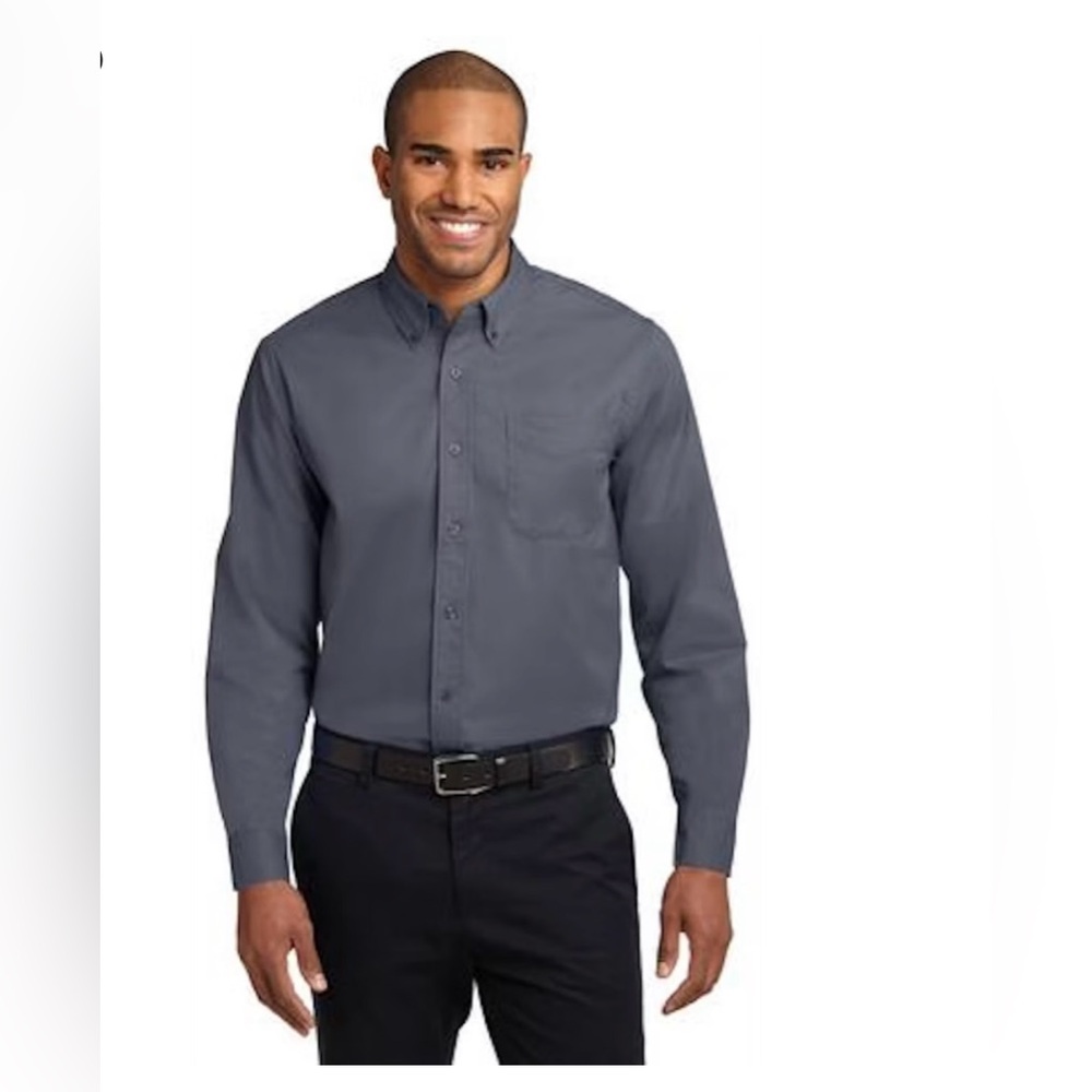 Roundtree and York travel, smart men’s‎ size 3XB long sleeve button-down shirt